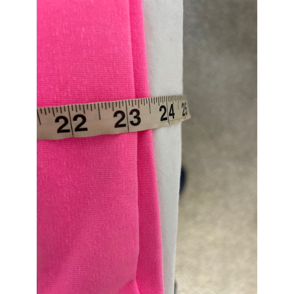 Aviator Nation University of Texas Neon Pink Rainbow Striped Sweatshirt XS Bolt - Picture 10 of 11